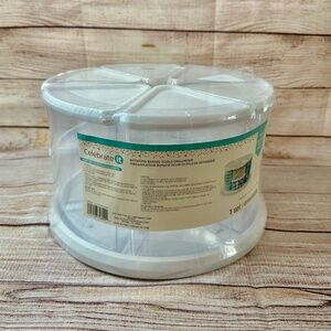 Celebrate It Spinning Carrousel Organizer - Great for Crafts, Kitchen, office,